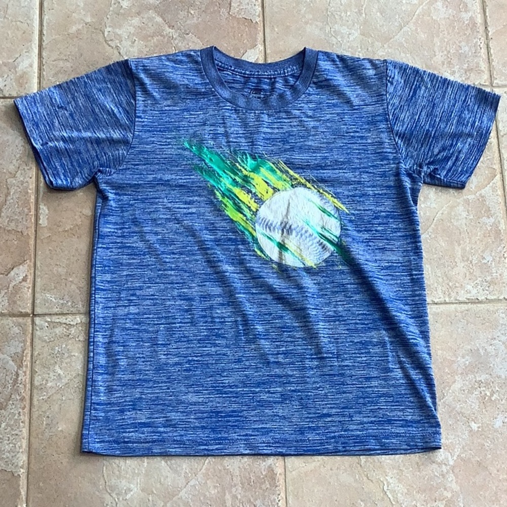 💥 Tek Gear short sleeve shirt boys sz Med